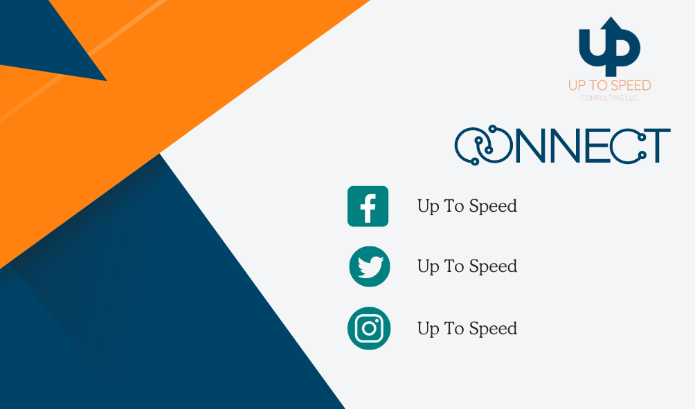 Up To Speed Corporate Business Card 2.0